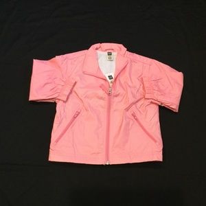 Gap pink rain jacket NWT XXS (3T)